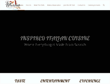 Tablet Screenshot of cafemurano.com